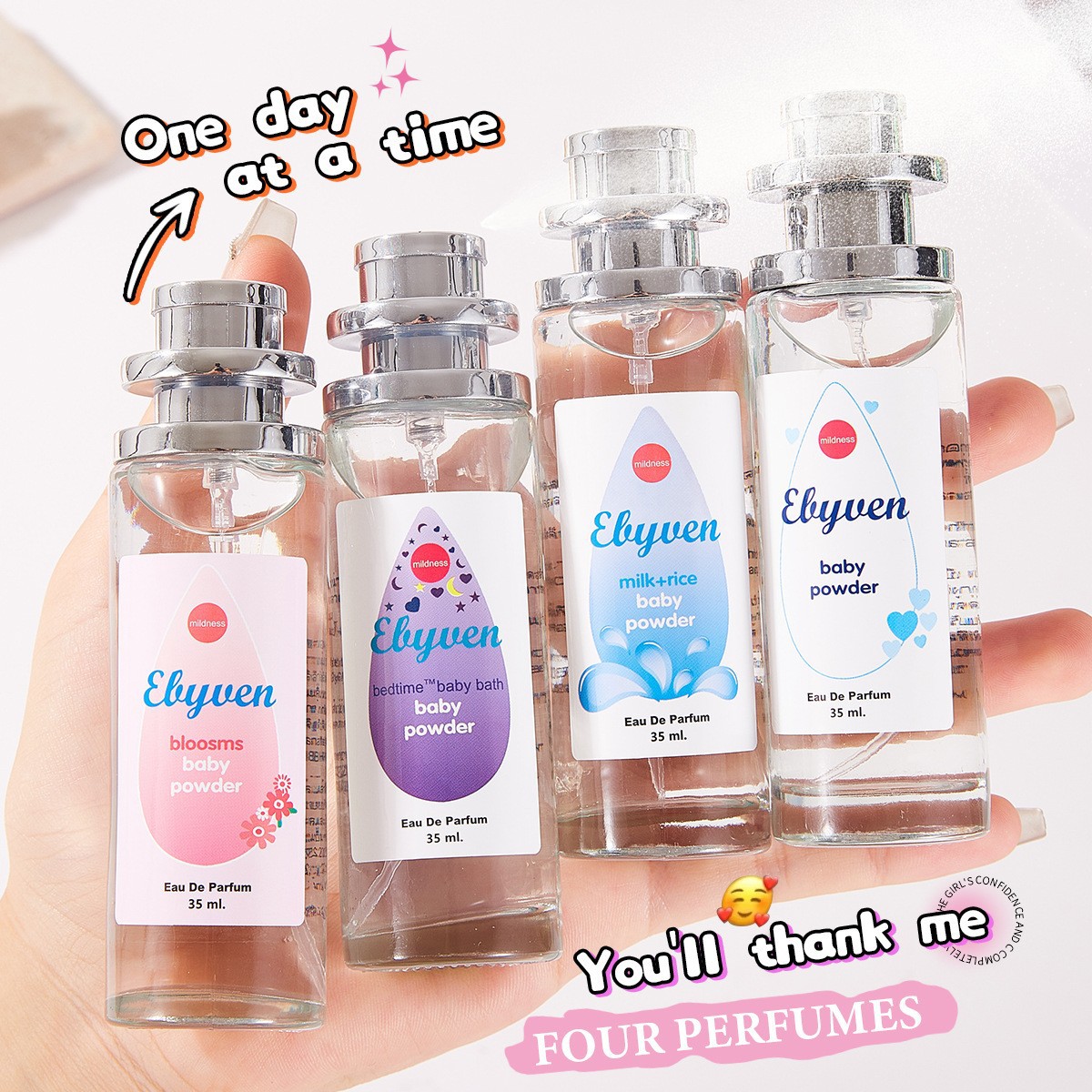 Perfume Alcohol Fragrance - ベビーミルクパウダー女性用香水フレッシュエレガント高品質フローラル＆フルーティ持続性のある香りミルクベビー香水異性用