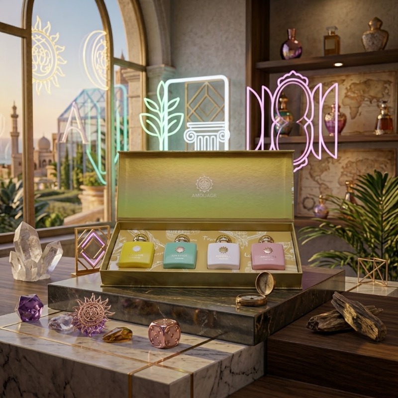 アムアージュ 香水ギフトセット ユニセックス オードパルファ - The Collection Perfume Fragrance のレビューと価格